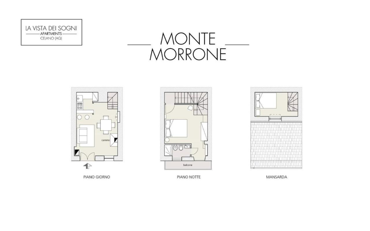 Lavistadeisogni Monte Morrone Celano Exterior photo